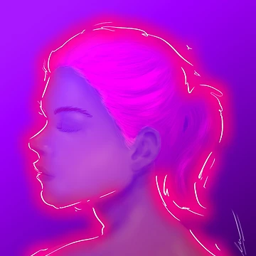 Artwork thumbnail, Pink Neon by Rafcph