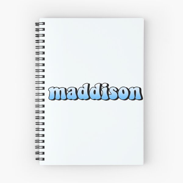 Item preview, aesthetic pastel blue gradient maddison name designed and sold by STAR10008.