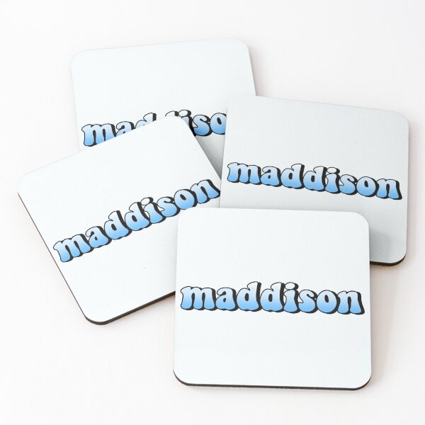 Item preview, aesthetic pastel blue gradient maddison name designed and sold by STAR10008.