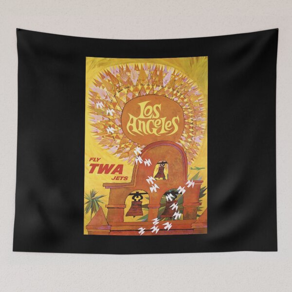 Item preview, retro Los Angeles designed and sold by CorasPosters.