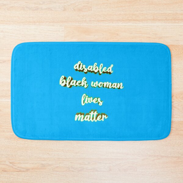 Item preview, Disabled Black Woman Lives Matter 009 designed and sold by ITALY-Roselli-.