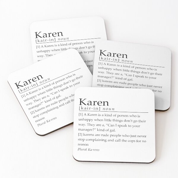 Item preview, Karen - Dictionary Definition designed and sold by Sound-Tees.