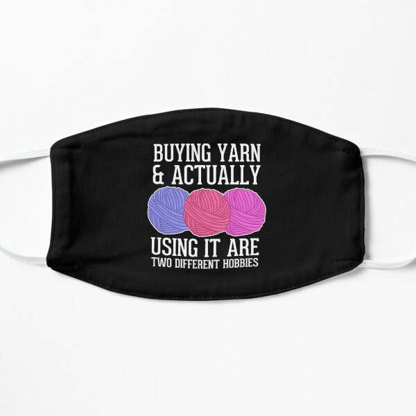Buying Yarn Crochet Crocheting Gift Flat Mask