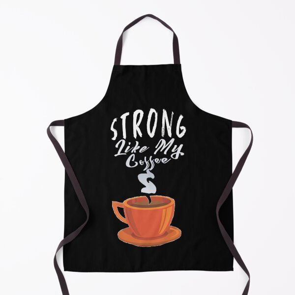 Artikelvorschau, Stark wie mein Kaffee entworfen und verkauft von BasicWear.