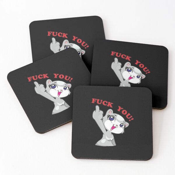 Item preview, Cat middle finger FUCK YOU! designed and sold by waldemar777.