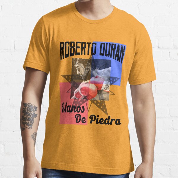 Roberto Duran Manos De Piedra Yellow Essential T-Shirt