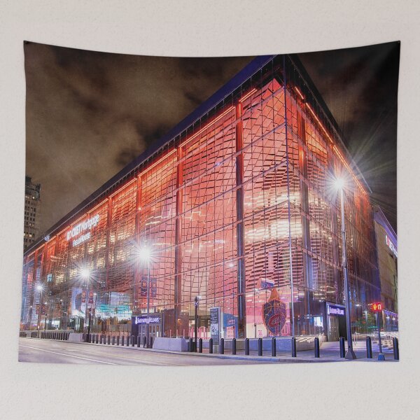 Item preview, Rocket Mortgage Fieldhouse in Victory Orange designed and sold by MClementReilly.