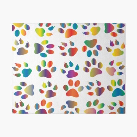 Paw Print Wrapping Paper