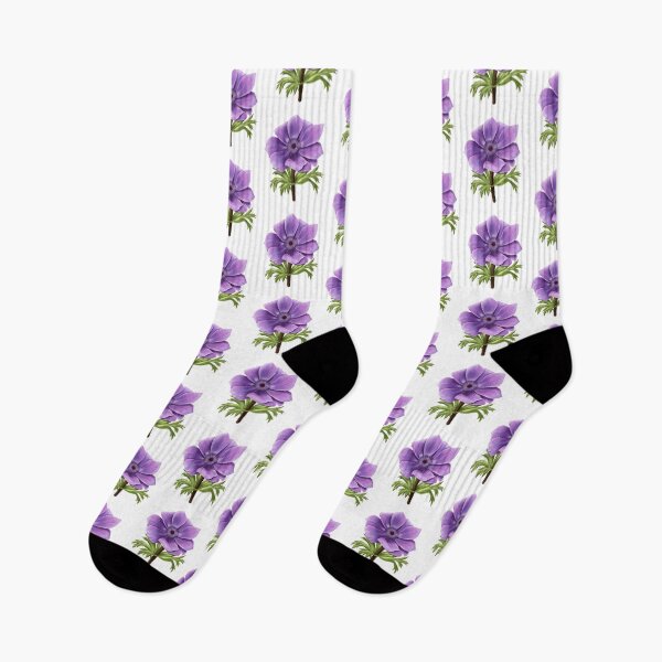 Item preview, Purple anemone flower designed and sold by tigerda.