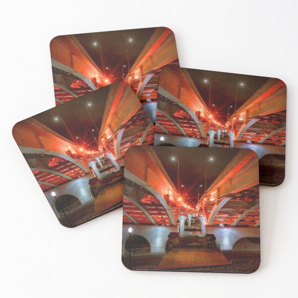 Item preview, Interstate 90 in Victory Orange designed and sold by MClementReilly.