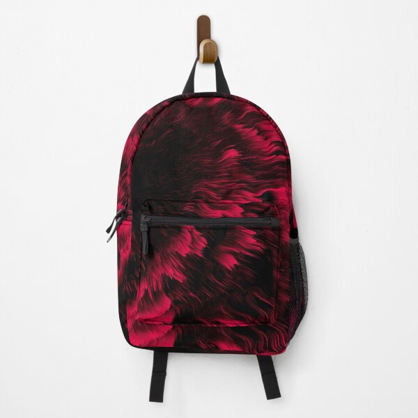 Item preview, Abstract Pattern Holographic Distorted Liquid Oil Waves Pink Black designed and sold by InvestingRoad.