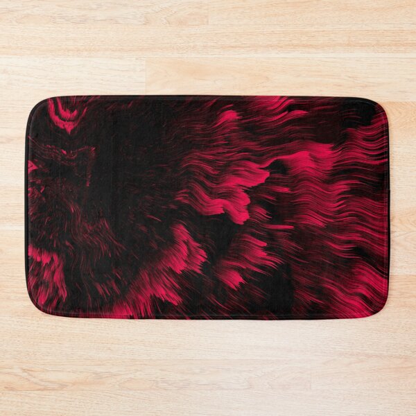 Item preview, Abstract Pattern Holographic Distorted Liquid Oil Waves Pink Black designed and sold by InvestingRoad.