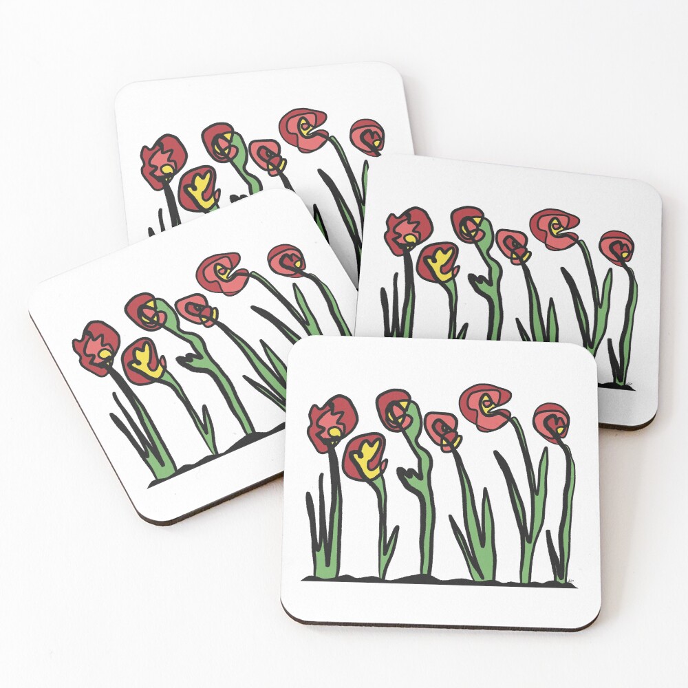 Item preview, Coasters (Set of 4) designed and sold by Pookapoolops.