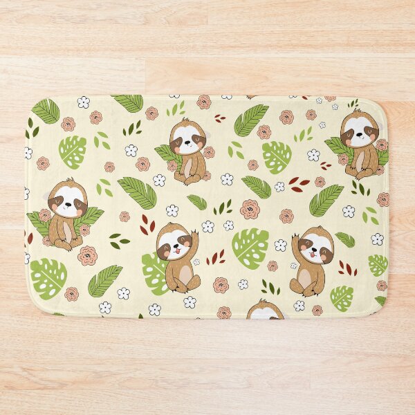 Item preview, Cute Sloth Pattern designed and sold by Ribsa.