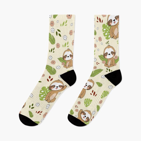 Item preview, Cute Sloth Pattern designed and sold by Ribsa.