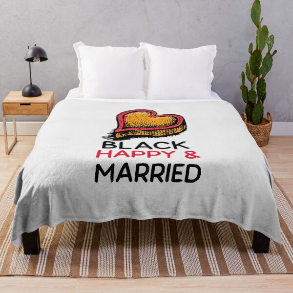 Item preview, Black Happy And Married designed and sold by youngdstag.