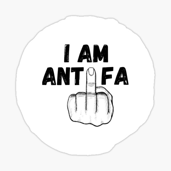 I am ANTIFA Sticker
