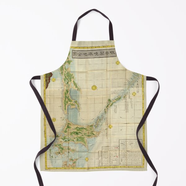 Item preview, Hokkaido, Sakhalin & Kuril Islands Map (1854) designed and sold by allhistory.