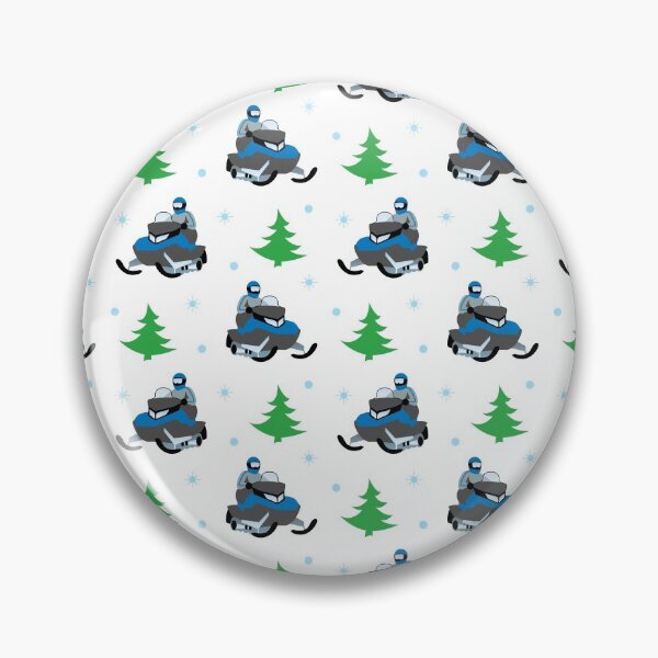 Item preview, Snowmobile Pattern (blue) designed and sold by Design Minds Boutique.