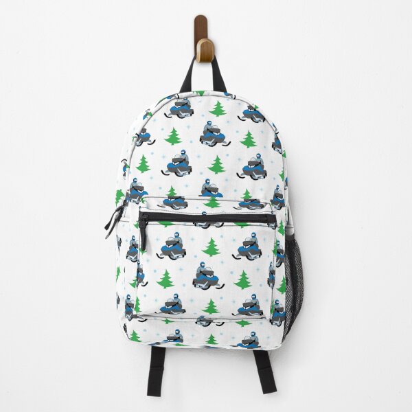 Item preview, Snowmobile Pattern (blue) designed and sold by Design Minds Boutique.