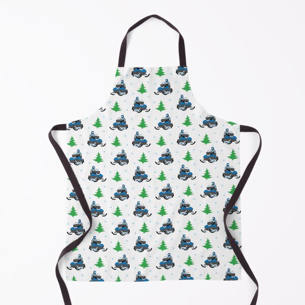 Item preview, Snowmobile Pattern (blue) designed and sold by Design Minds Boutique.