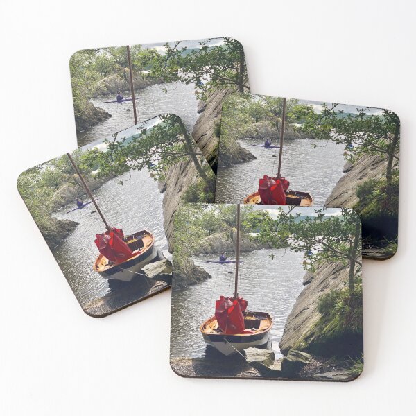 Item preview, Mirror Dinghy 28423 'Hurrah' in Secret Harbour designed and sold by RedBubbleBath.