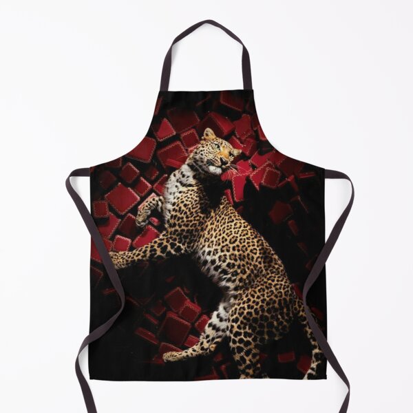 Item preview, Leopard With Red Boxes designed and sold by asun5.