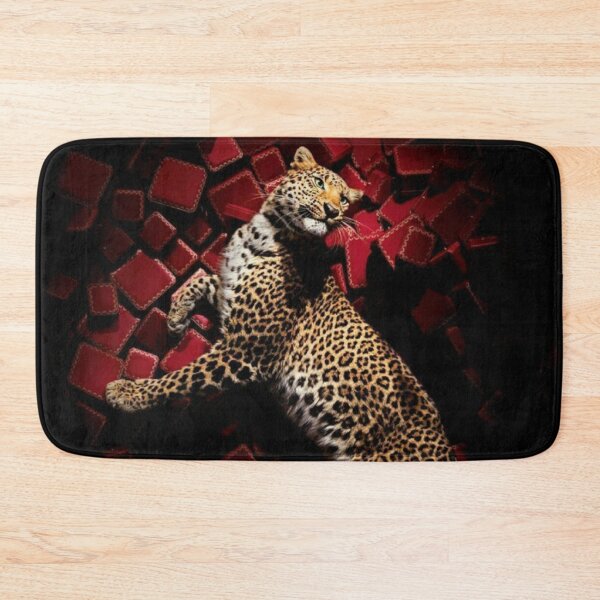 Item preview, Leopard With Red Boxes designed and sold by asun5.
