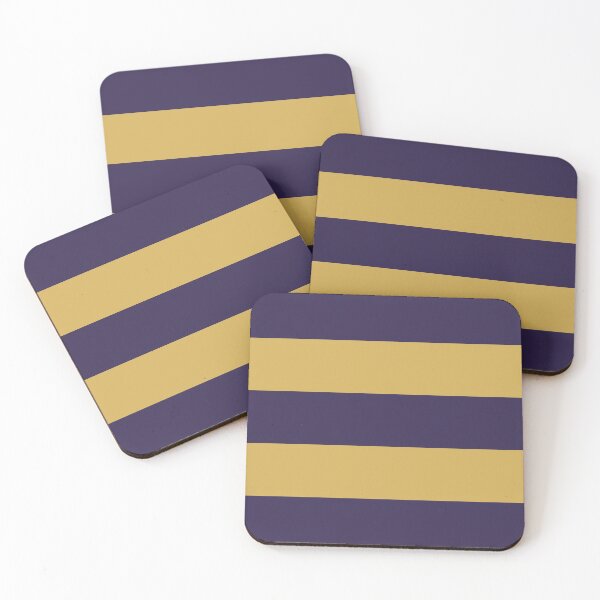 Item preview, Large NAVY and GOLD Horizontal STRIPES designed and sold by RachelMacht.
