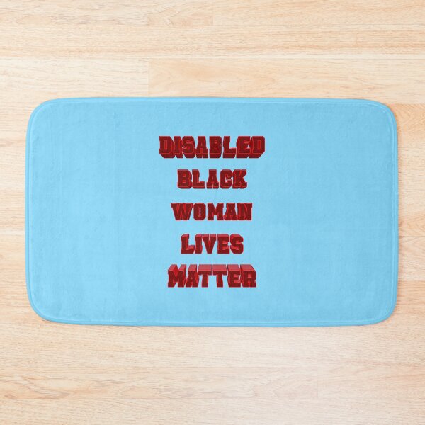 Item preview, Disabled Black Woman Lives Matter 010 designed and sold by ITALY-Roselli-.