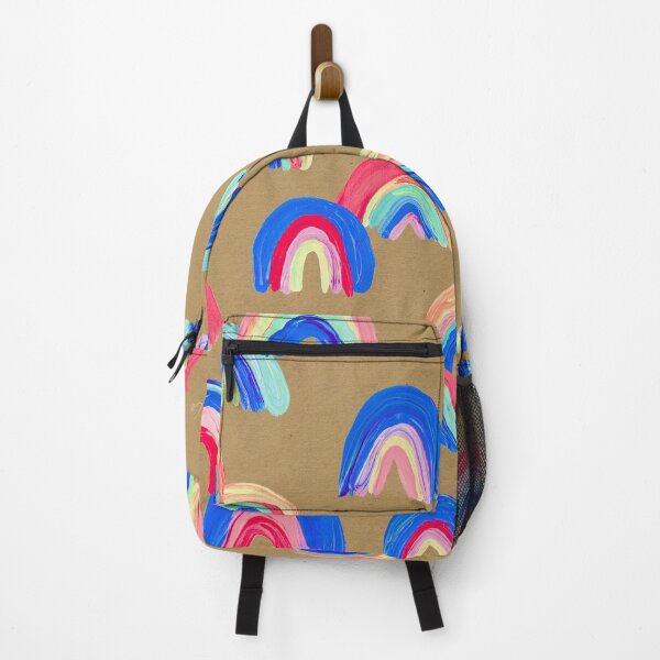 Item preview, Abstract Rainbow Arcs – Kraft designed and sold by Cat Coquillette.