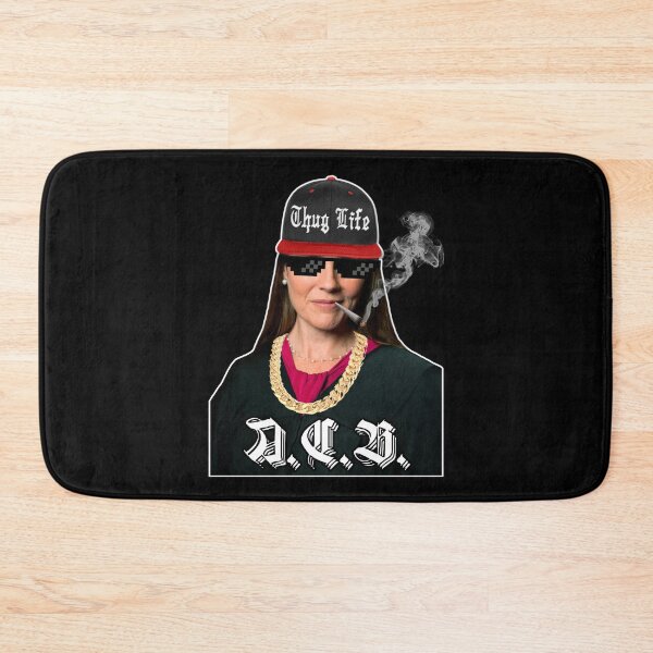 Item preview, Amy Coney Barrett Thug Life - ACB (Dark Background Version) designed and sold by BattleMtnArmory.