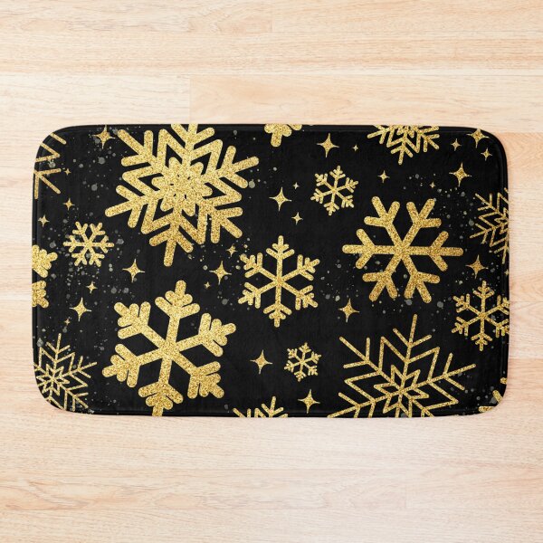 Item preview, Gold Snowflakes Pattern  designed and sold by joabaj.