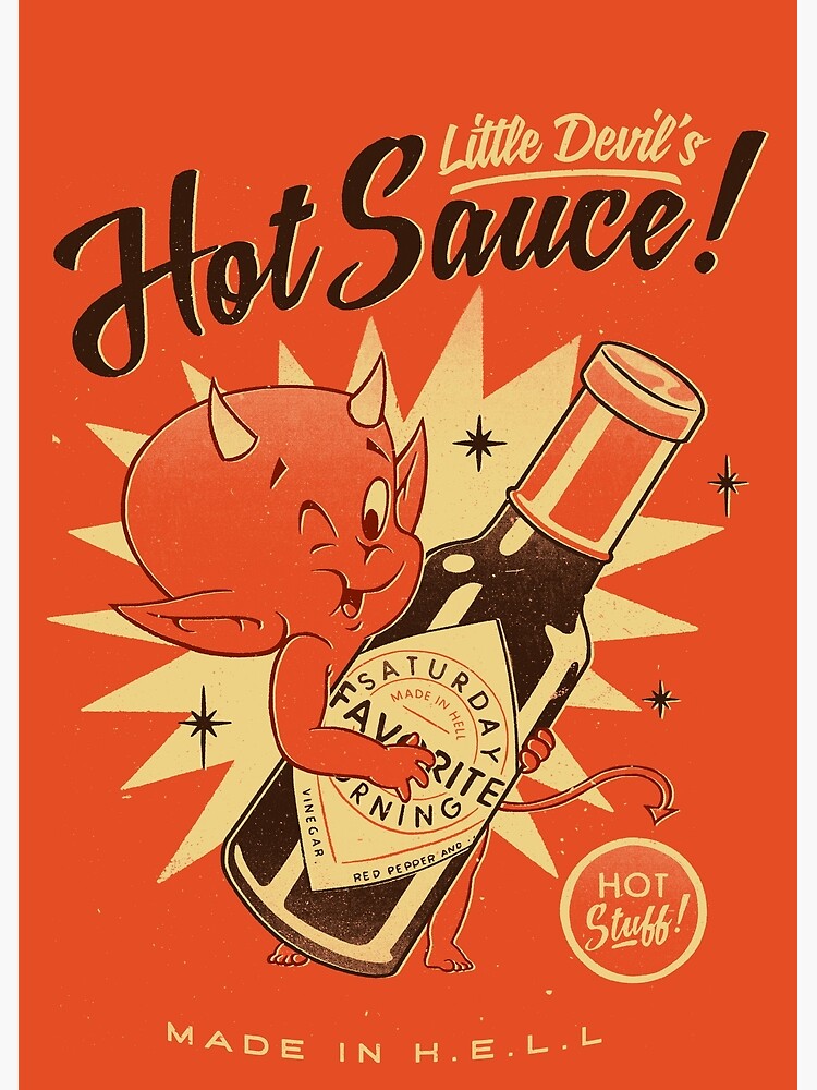 Hot Sauce Poster For Sale By Mathiole Redbubble 2060