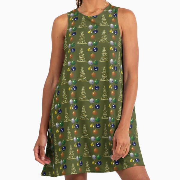 Christmas Golf Tree Dresses for Sale | Redbubble Christmas Golf Tree Dresses for Sale | Redbubble