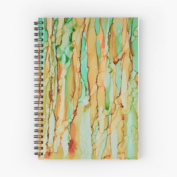Item preview, Orange & Green Meltdown designed and sold by Brenda Mordue Humphries.