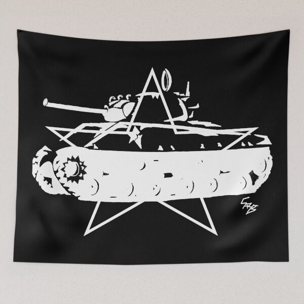 Item preview, Sherman M4 WW2 Tank with Military D Day Invasion Star Insignia designed and sold by Artomobiles.