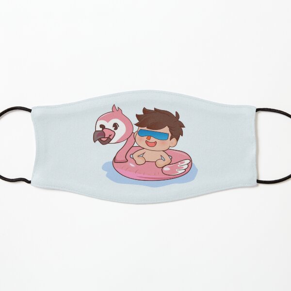 6naeif5qrk2fsm - flamingo roblox kids masks redbubble