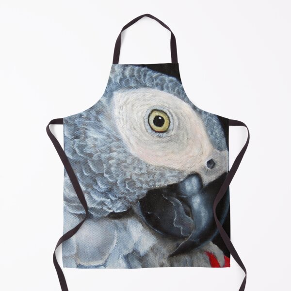 Item preview, African Grey Parrot Art designed and sold by mary hughes.