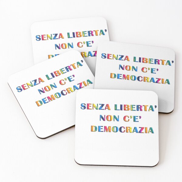 Item preview, senza libertà non c'è democrazia designed and sold by Lighthouse1997.