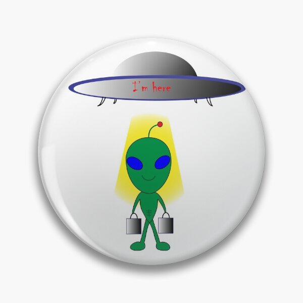 Item preview, Estoy aquí pegatinas y sudaderas alienígenas | Máscaras Futurama designed and sold by Sharath98.
