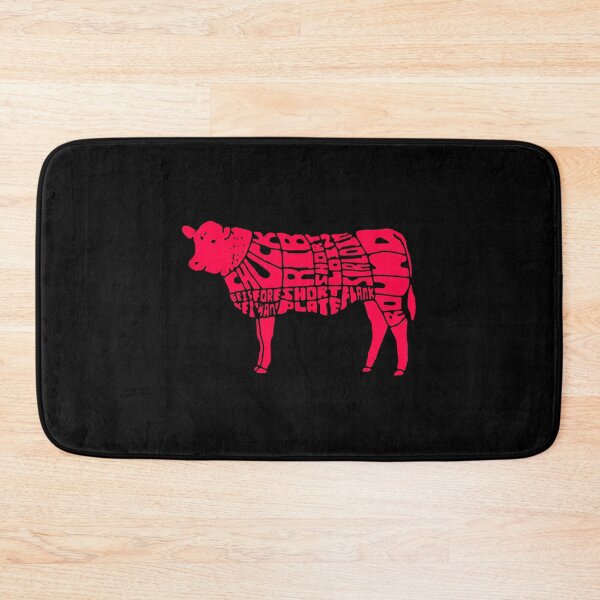 Item preview, Strawberry Cow Costume American Meet Eater Beef Cuts designed and sold by AuroCreatives.