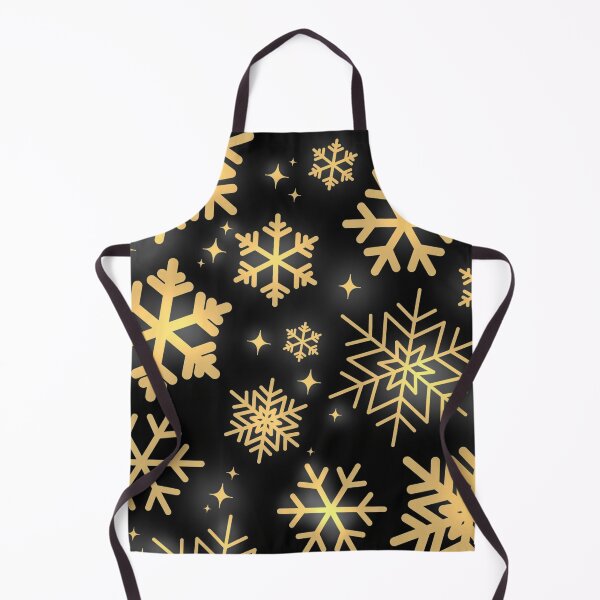Item preview, Gold Snowflakes Pattern designed and sold by joabaj.