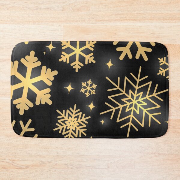 Item preview, Gold Snowflakes Pattern  designed and sold by joabaj.