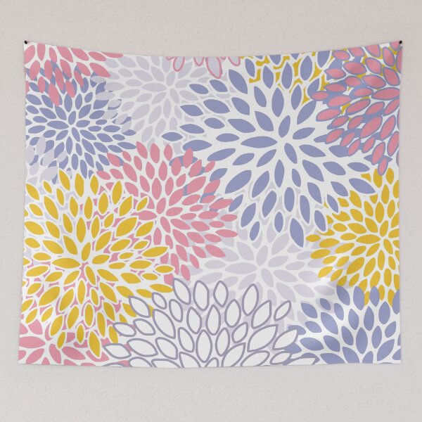 Item preview, Festive, Floral Prints, Purple, Pink, Yellow designed and sold by meggydesigns.