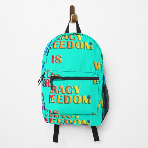 Item preview, WITHOUT FREEDOM THERE IS NO DEMOCRACY designed and sold by Lighthouse1997.