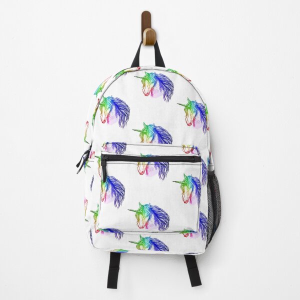 Item preview, Rainbow Unicorn Print designed and sold by Mary Riley.