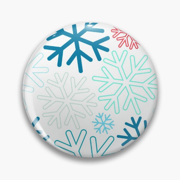 Item preview, Blue Snowflakes Pattern  designed and sold by joabaj.