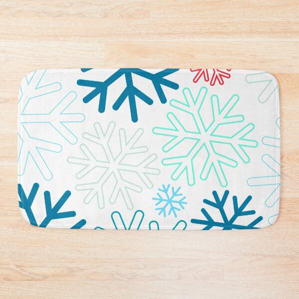 Item preview, Blue Snowflakes Pattern  designed and sold by joabaj.