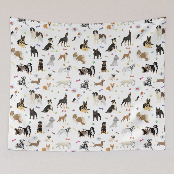 Item preview, Various Dogs Pattern designed and sold by NorseTech.
